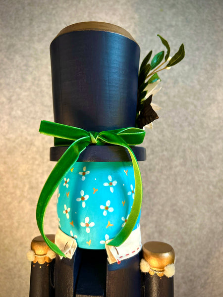 Snowflower Drummer Nutcracker