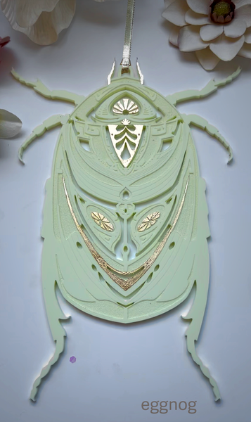 Beetle Nouveau Ornaments