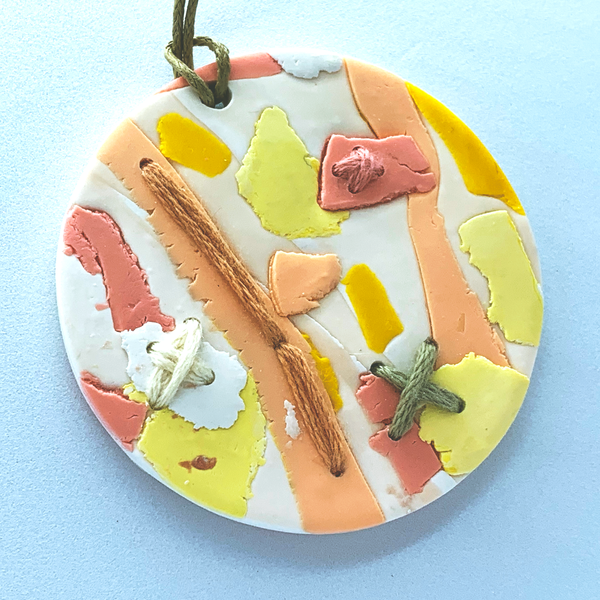 Peaches and Sunshine - Medium Pendant