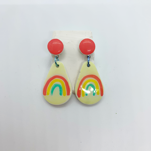 Rainbow- Yellow Skies- Drop Earrings